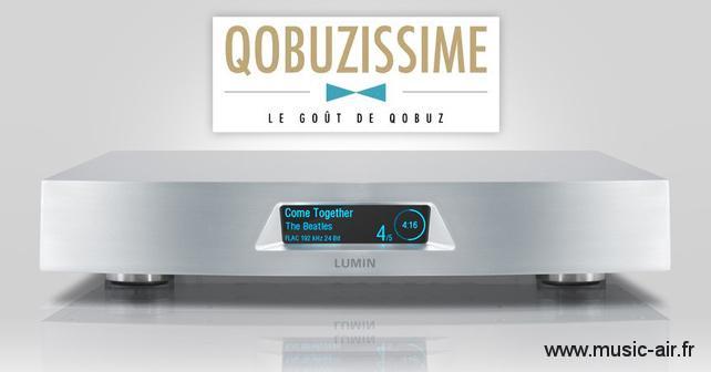 Lire la suite à propos de l’article Lumin : lecteur réseau avec streaming DSD